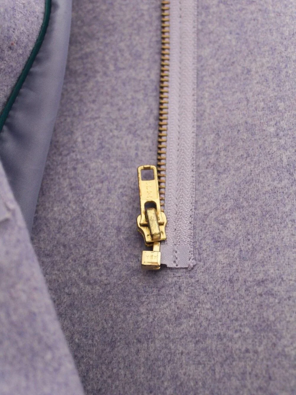 J. Crew Factory Cocoon Lavender Pea Coat Size 6 - GUC - Picture 11 of 11